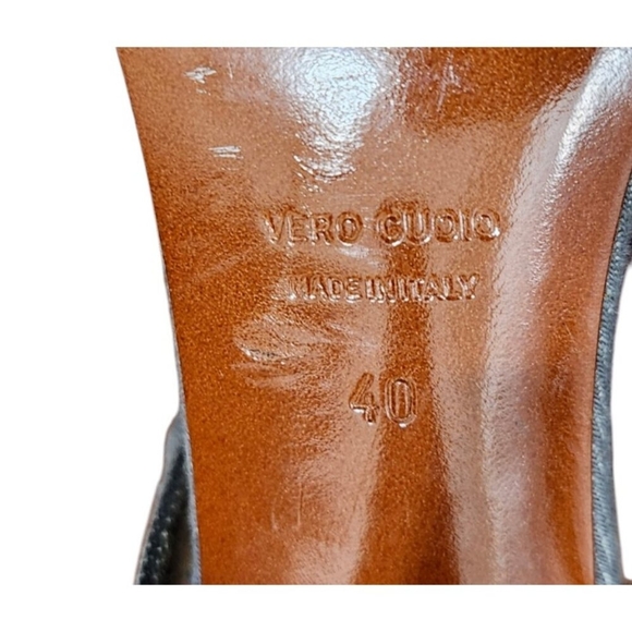 Lanvin Jean And Wooden High Heels Size EU 40/ US 9.5 - Picture 8 of 12